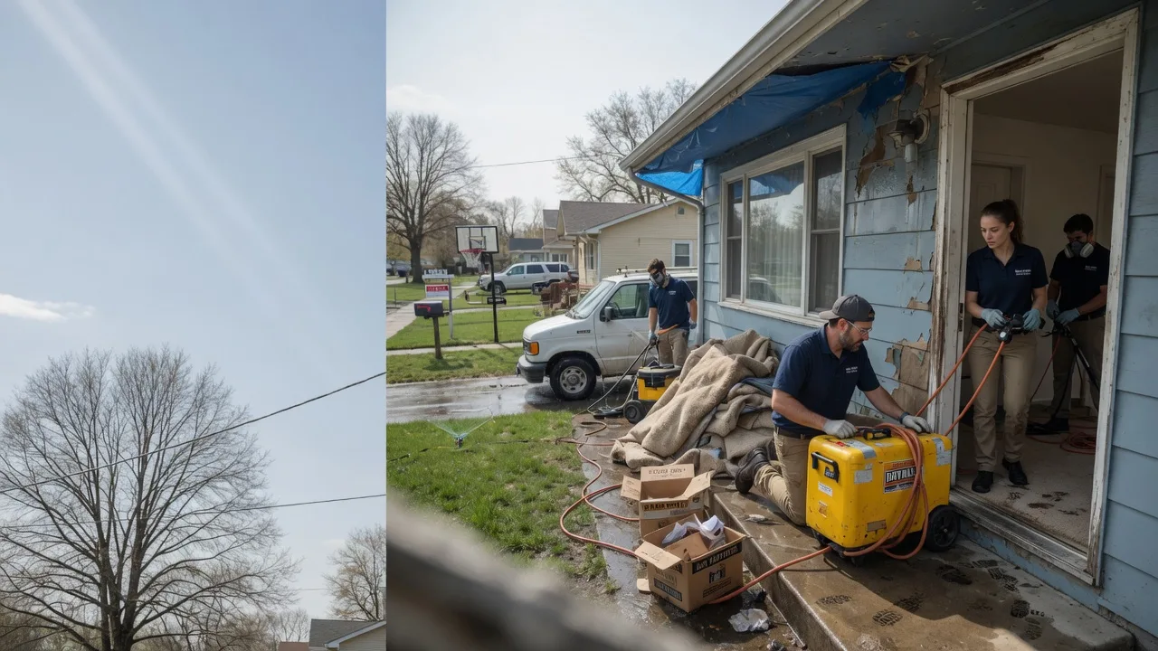 Basement Flood Cleanup in Cisco, IL near me